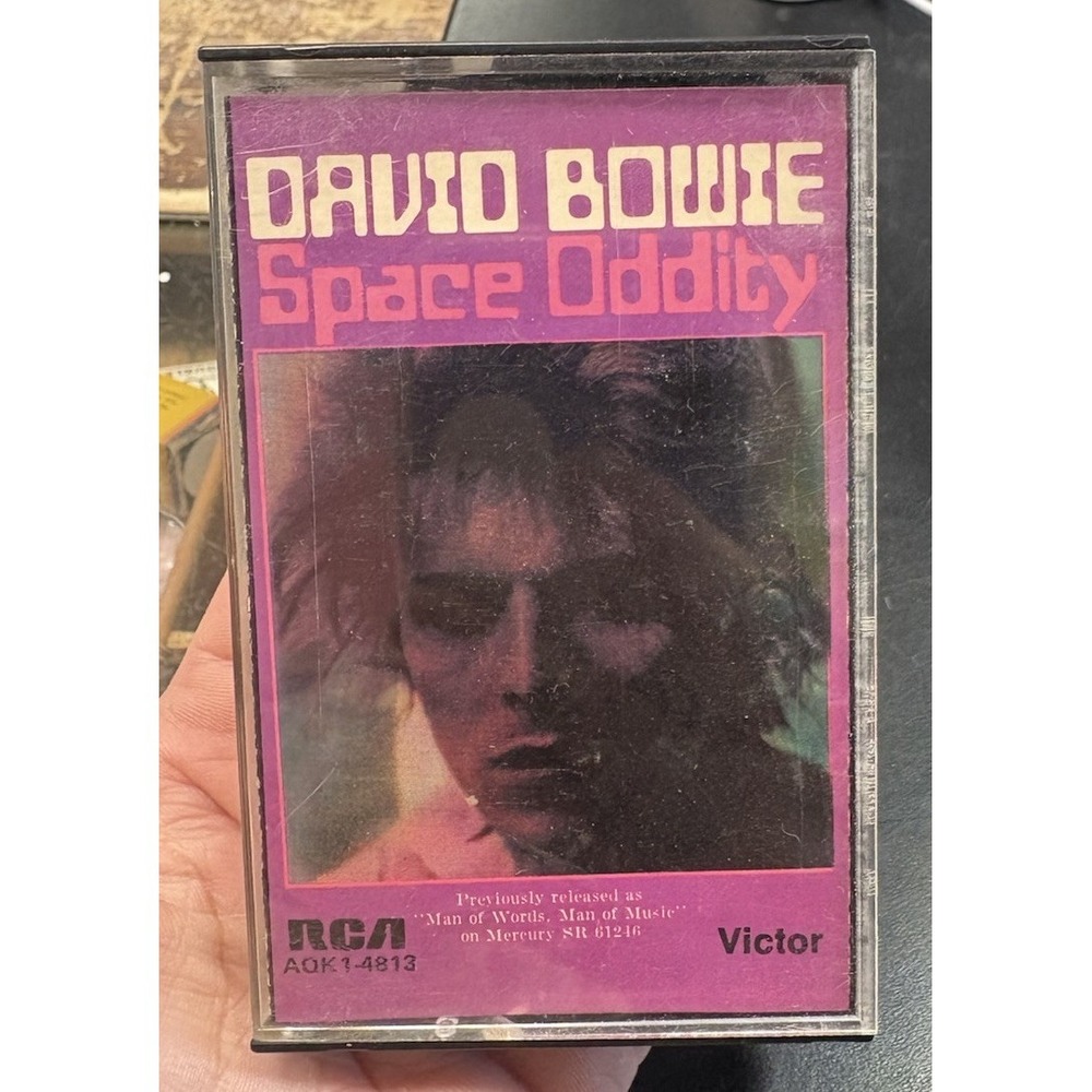 David Bowie: Space Oddity Cassette Tape 1972 RCA Art Rock Pop Electronic